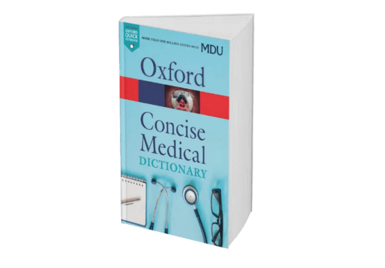 MDU branded Oxford concise medical dictionary 